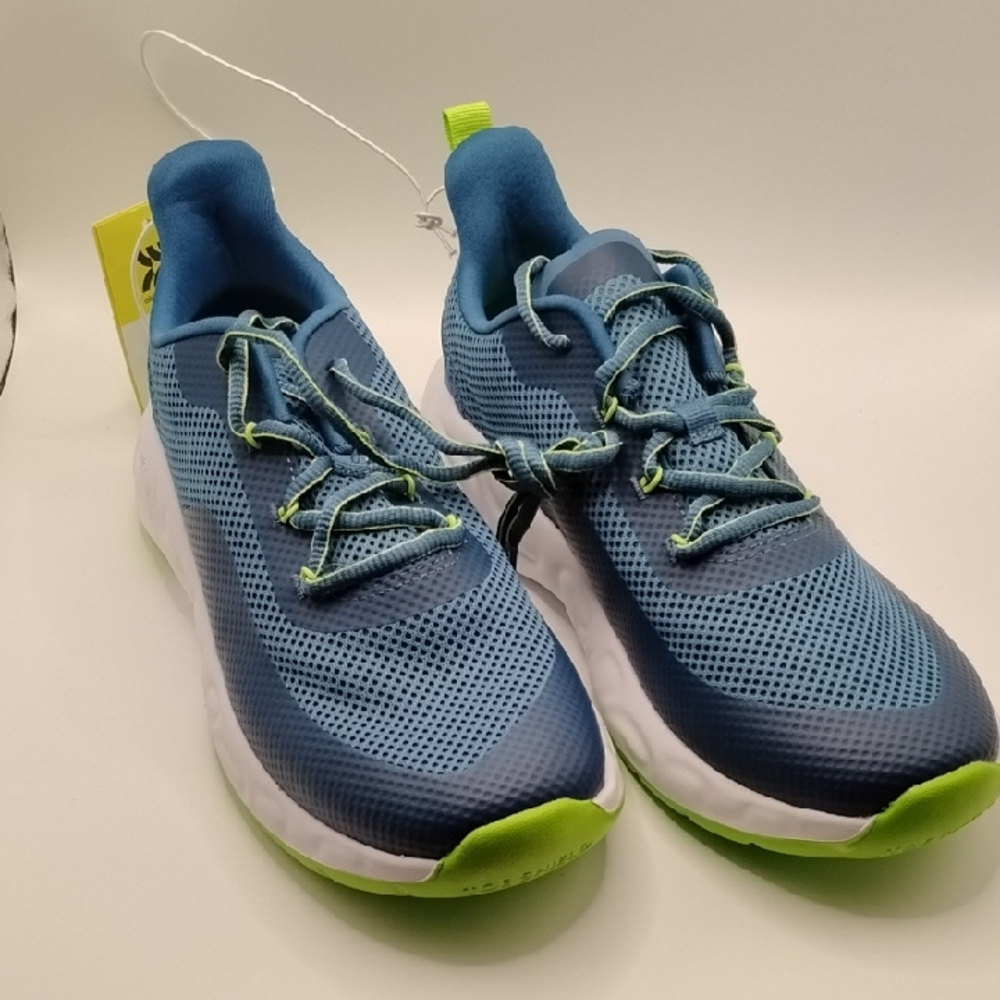 All In Motion Cushion Iq Blue and Green Athletic Shoes